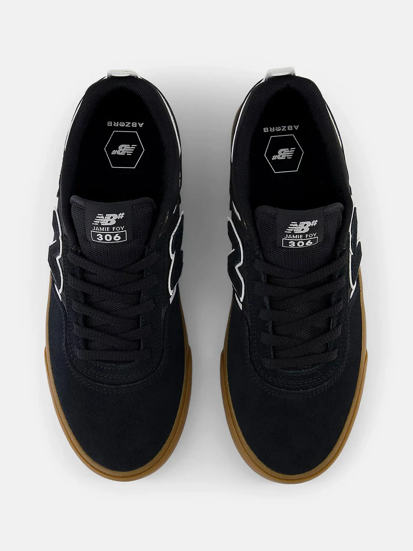 306 Foy Black/Gum Shoes