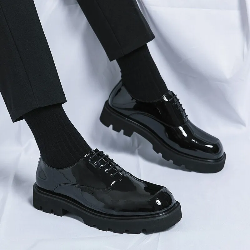 Amozae- Maeji Minimal Lace Up Shoes