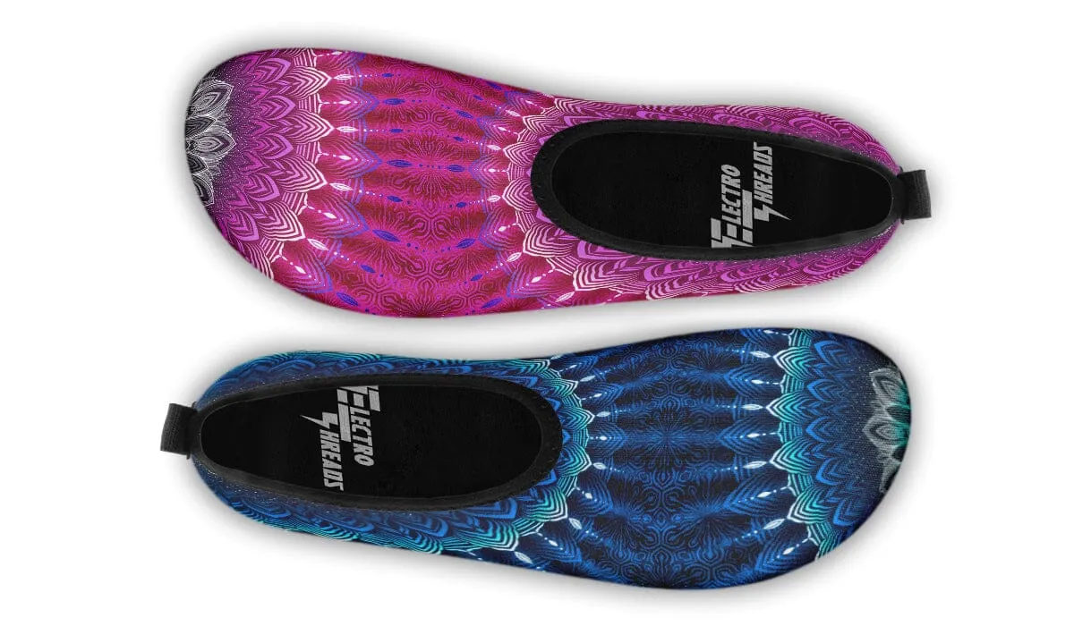 Glowing Mandala Barefoot Shoes