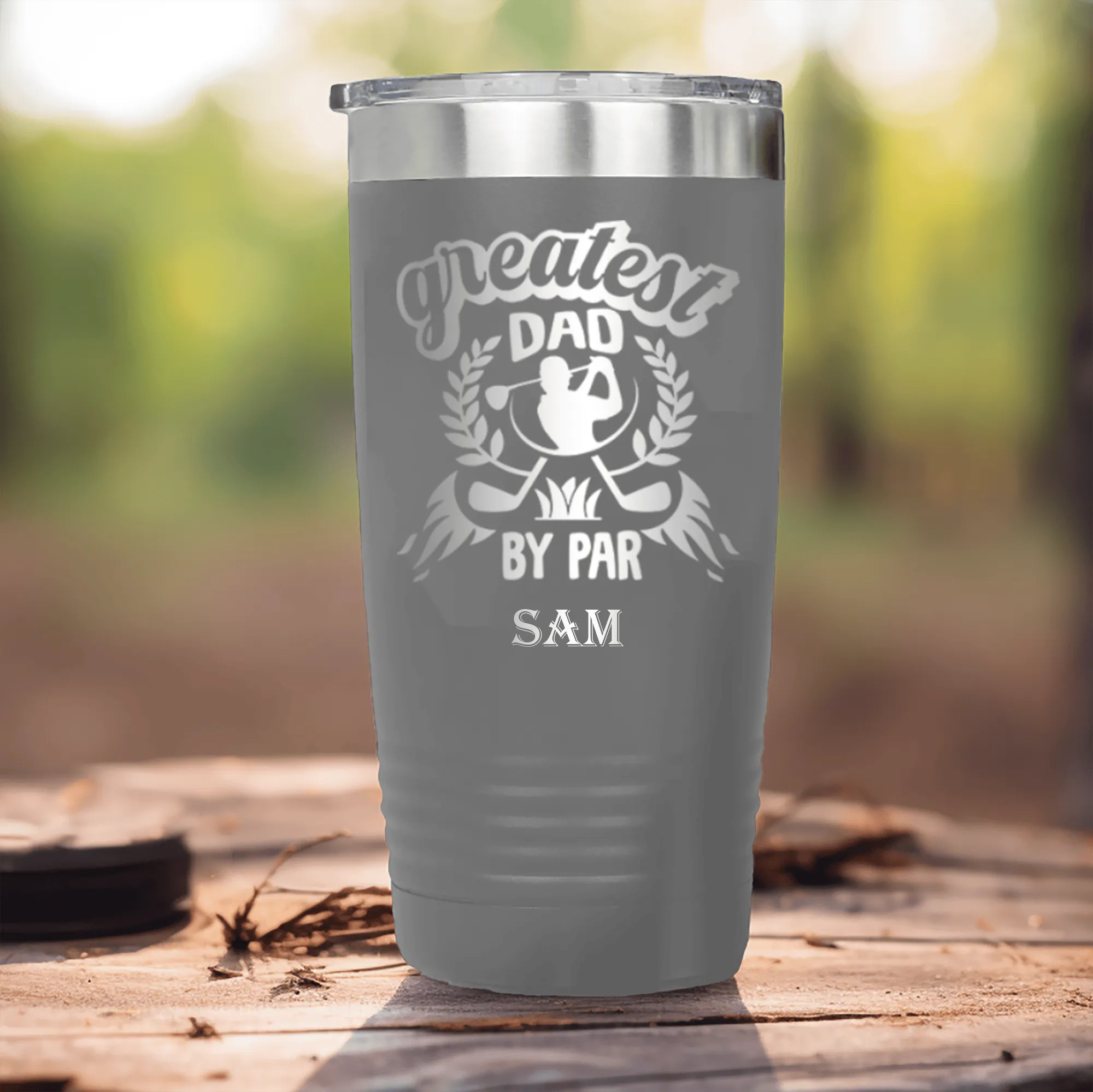 Greatest Dad By Par Tumbler