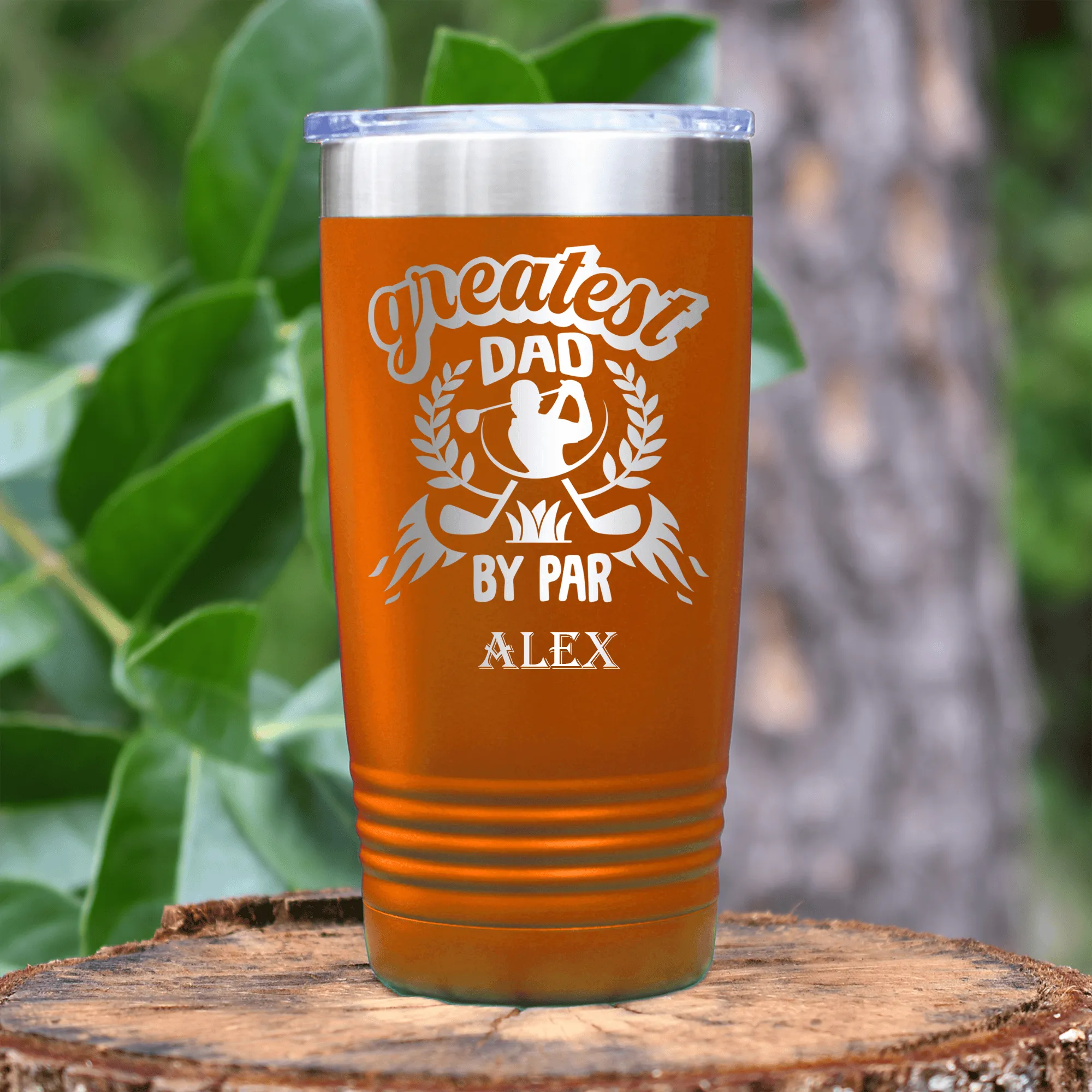 Greatest Dad By Par Tumbler