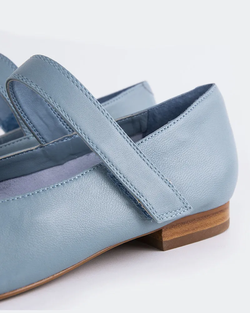 Jurgita Blue Leather