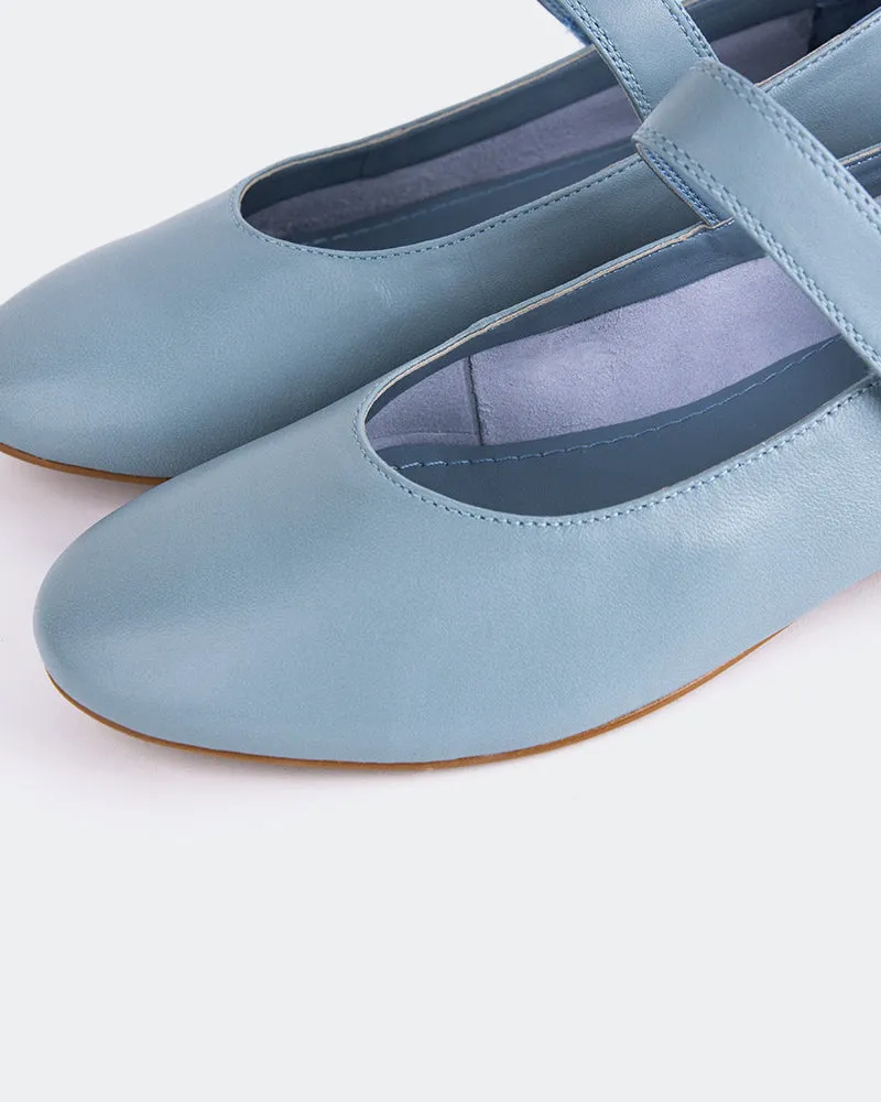 Jurgita Blue Leather