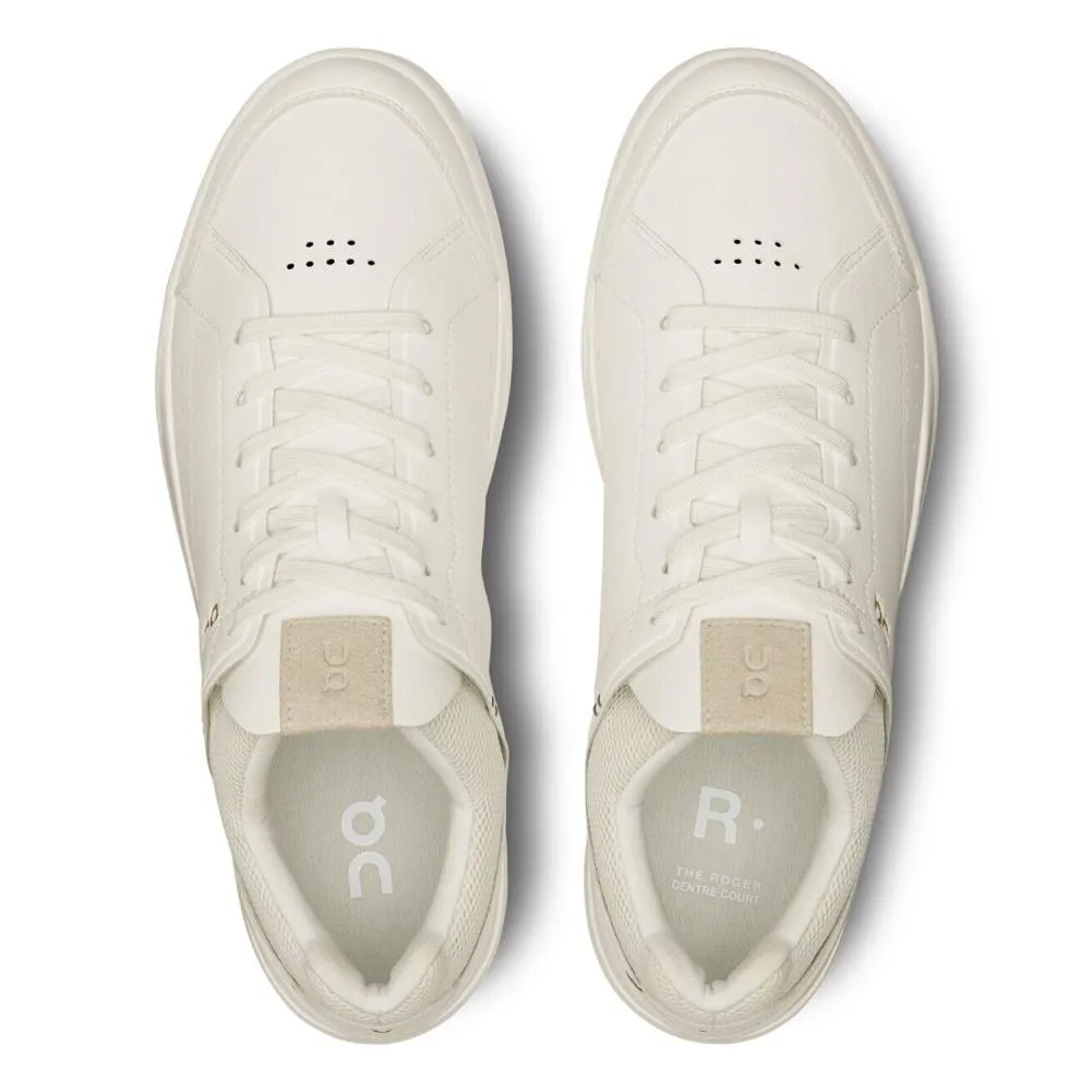 Men's THE ROGER Centre Court Shoes White and Gum