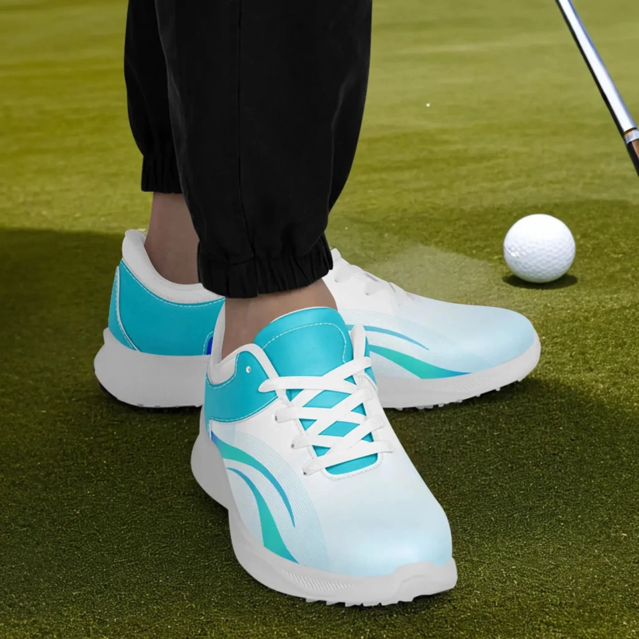 Personalized Premium Golf Sneakers, Custom Simply Fashion Shoes, Comfort and Stylish Golf Shoes