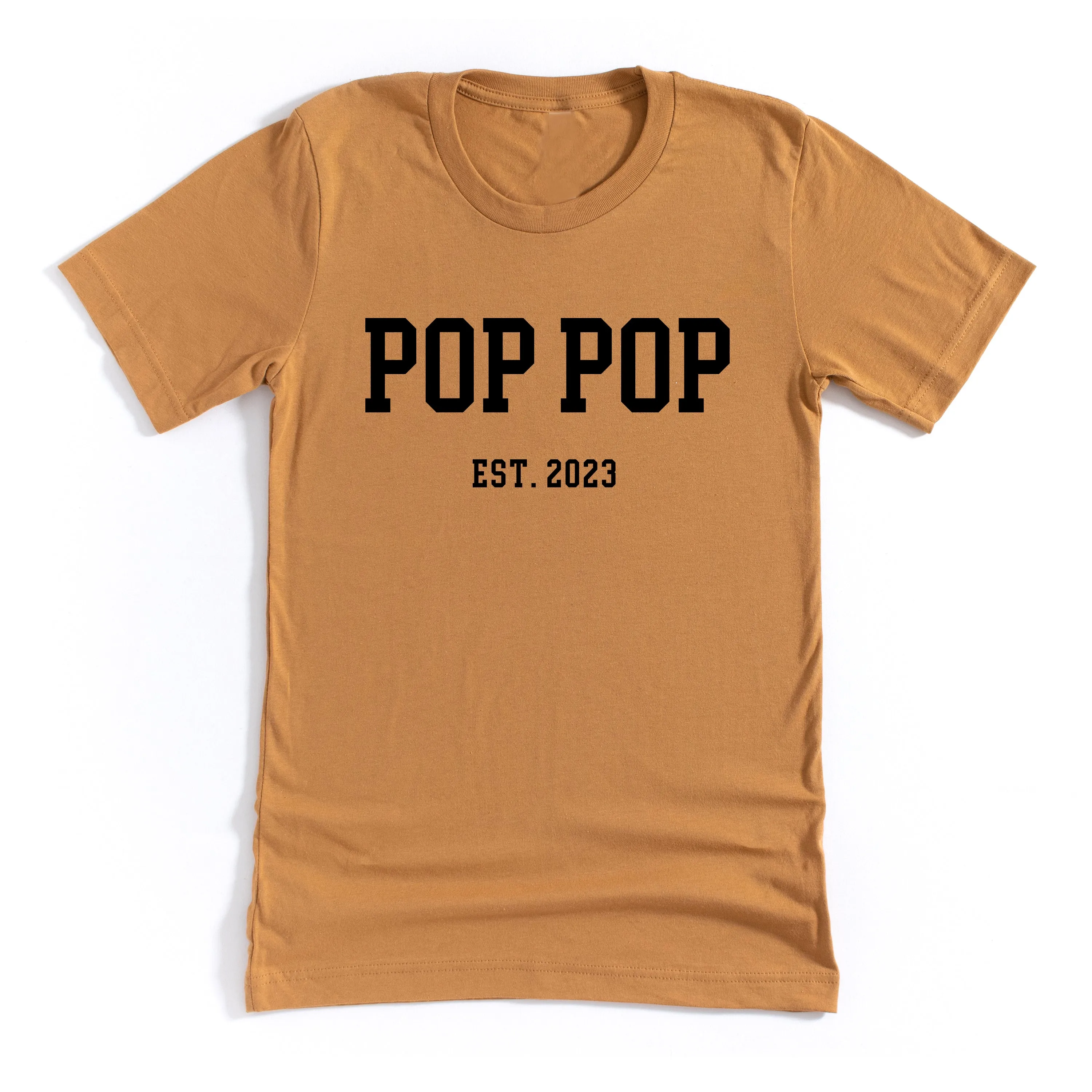 POP POP - EST. (Select Your Year) - Unisex Tee