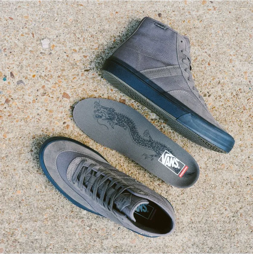 Vans Gilbert Crockett High Skateboard Shoe - Bungee Cord/Black