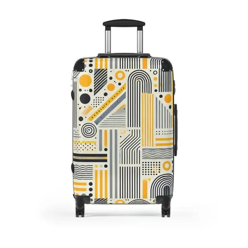 Vibrant Fashion Suitcase Bold Globetrotting Looks