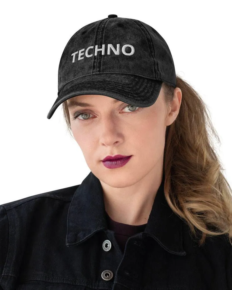 Vintage Techno Hat